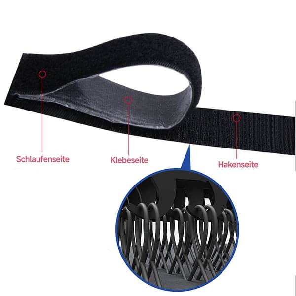 [RM]Self-adhesive extra strong 3M double-sided velcro tape