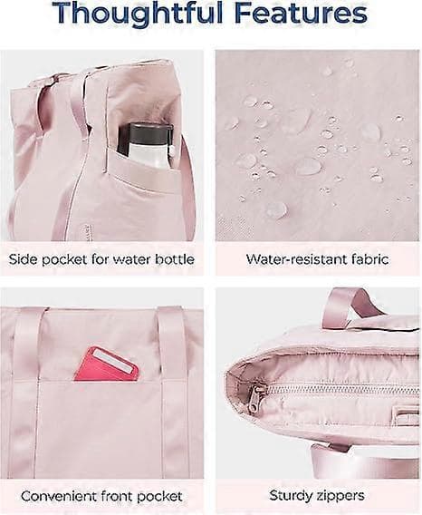 Dame taske - Skuldertaske - Shopper - Dame håndtasker - Håndtaske - pink - 39*31*15.5cm - Polyester