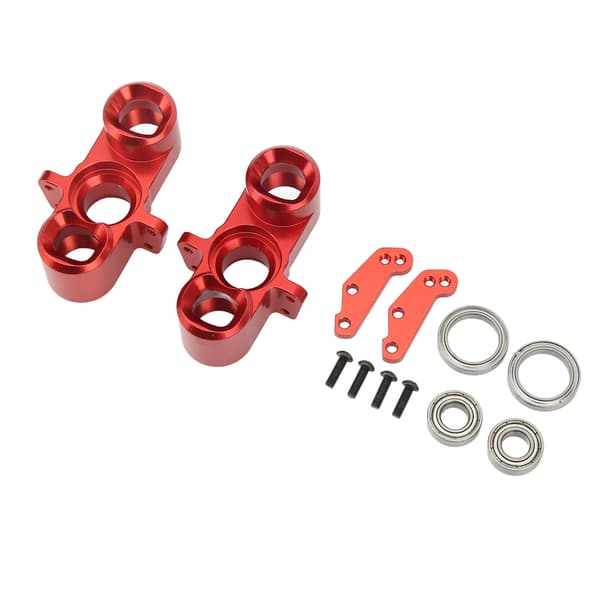 RC Front Steering Cup Aluminum Alloy Lightweight Replaceable Decorative RC Car Parts for ARRMA 1/7 1/8 Red