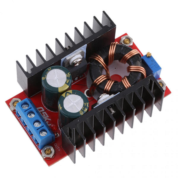 150W 6A DC-DC Step Up Omvandlare 10-32V till 12-35V Boost Laddarmodul Ny