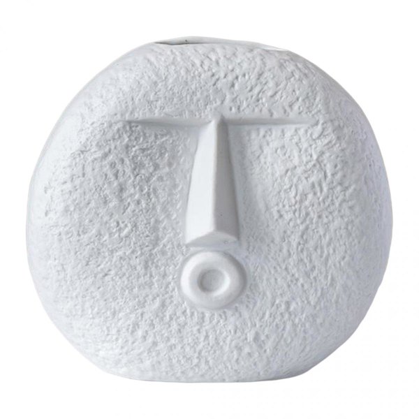 Vit 9,2x13cm Keramisk Blomkruka Planteringskärl Bordsdekoration Ornament