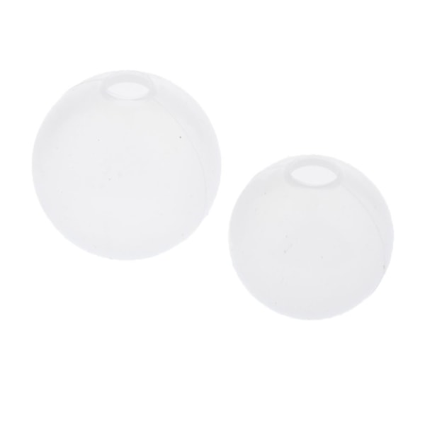 2 st DIY Handgjorda Smycken Hänge Resin Formar Kristall Silikonform Hantverk