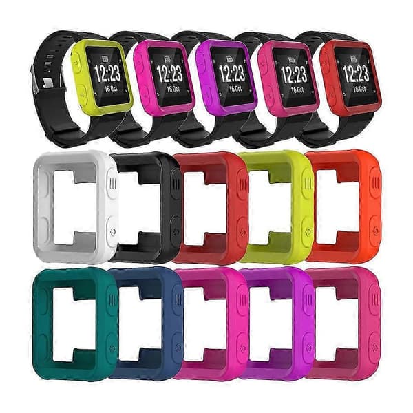 Silikonskal för Garmin Forerunner 35 Approach S20 Sportklocka Black