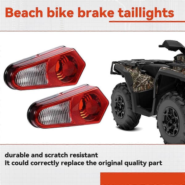 For Polaris Sportsman 500-800 2005-2013 Par LED ATV Brems Baklys