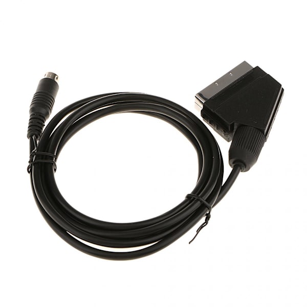 Scart RGB Högupplöst Kabel Kompatibel med Sega Genesis Mega Drive MD Version 2 Linje 1.8m