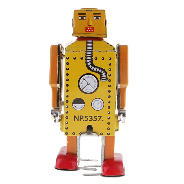 Retro Wind Up Robot modell Clockwork Toy