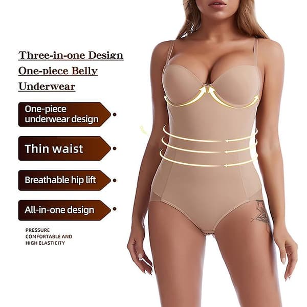 Korsett Shapewear Bodysuit Kroppsformer for kvinner S