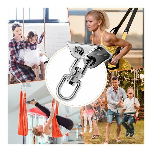 304 Stainless Steel Hammock Hooks, Swing Hooks, Ceiling Hooks, Heavy Duty Swing Hooks