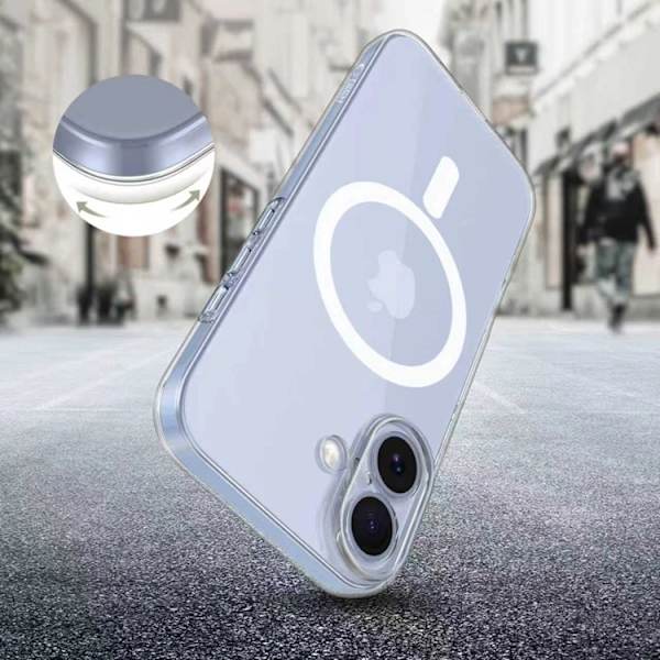 [RM]Tech-Protect Mobile Case for iPhone 17 Magsafe Flexair - Clear Transparent 50