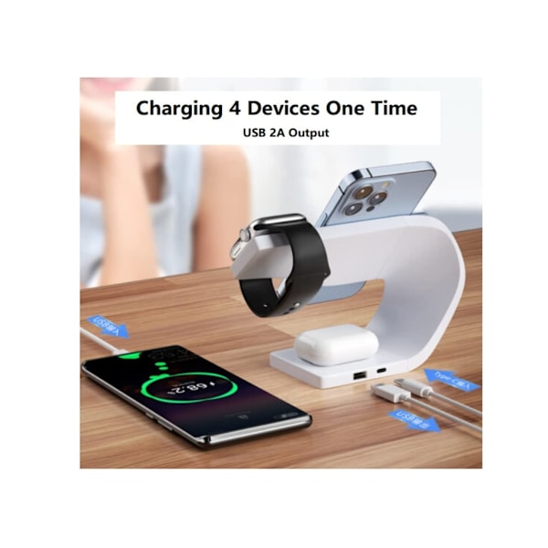 Apple Magnetic Fast Wireless Charging Station Black[RM]