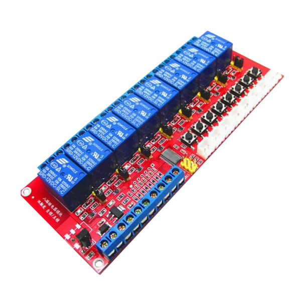 Kanal H/L nivåutlösare självlåsande låsrelämodul för Arduino 3V