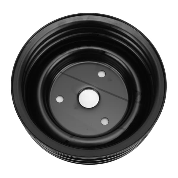 [RM]LWP Long Water Pump Pulley Crankshaft Pulley Replacement for Chevy SBC 262 350 400 Engine
