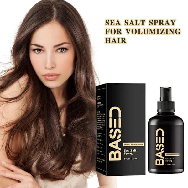 [RM][LCS] 1-pack Sea Salt Spray, Natural Light Hold, Low Sheen, 200 ml, Black ~2025!