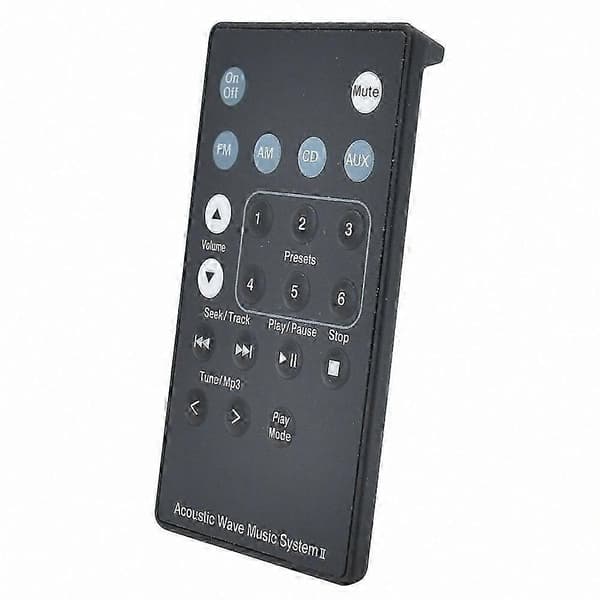 Fjernbetjening kompatibel med multi-disc afspiller lydsystem til hjemme-lydenheder black