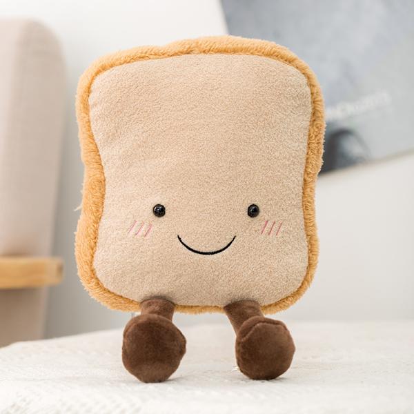 Jellycat Liten Amuseable Toast Plysch Mjuk Leksak