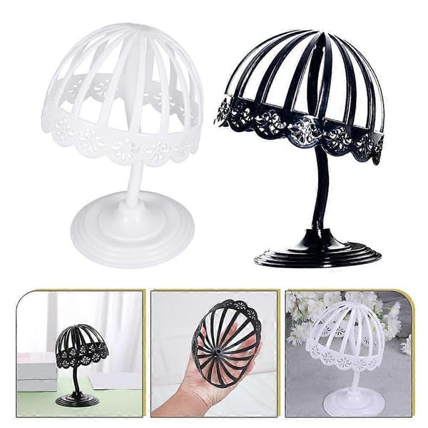 [RM]2st Plast Hat Display Rack Dekorativa Barn Hat Display Stativ Hat Förvaringsställ 20X13X12CM