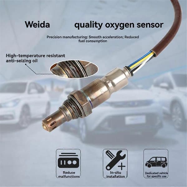 0258010081 Bil O2 iltsensor til C4 C5 207 208 508 3 4 5 2008-2025