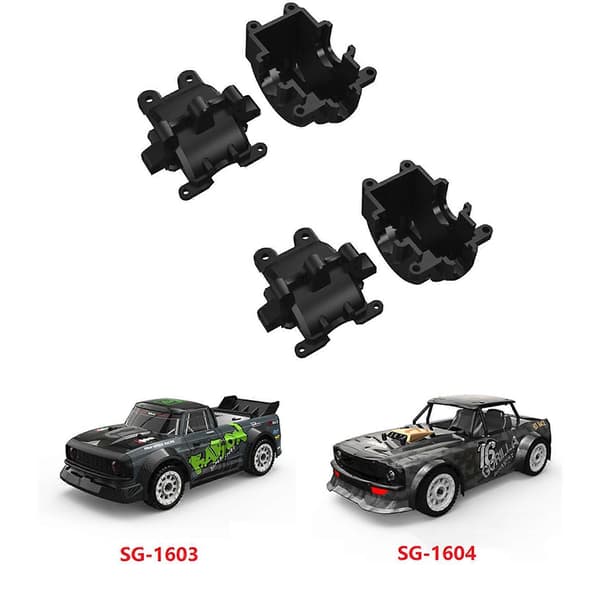2 sett RC bildel: 1 sett differensialgirkasse og 1 sett RC bildifferensial size
