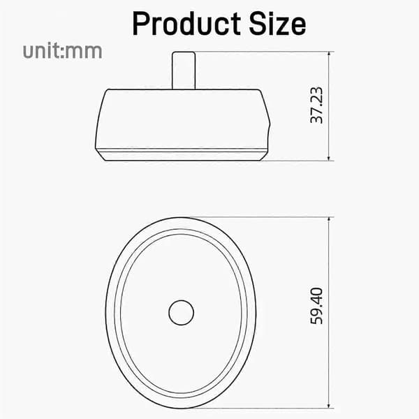 Charging Base for Oral B IO Charger Compatible with Braun Oral B IO 3 4 5 6