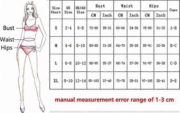 Dame Halter bikini med bindebånd trekant bikini sæt String 2-delt badetøj S