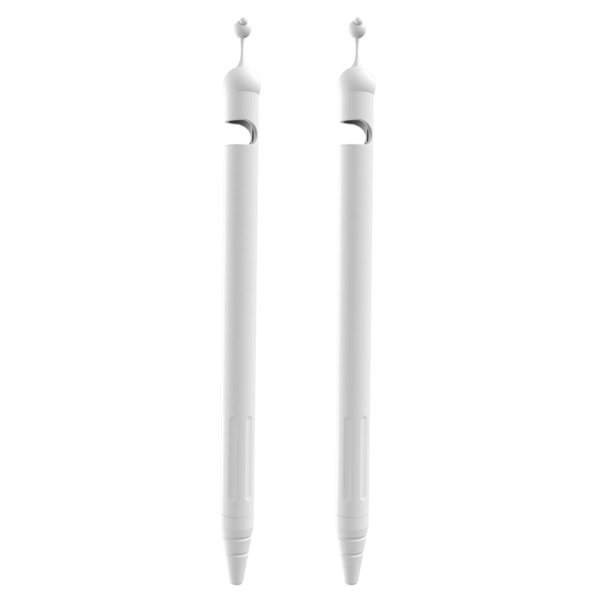 2 Magnetiska Silikonfodral Fickskydd för Apple Pencil 1:a Generationen