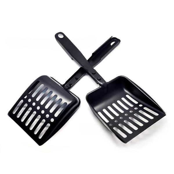 [RM] Eldstad Ask Sifter Metall Eldstad Skopa för Hushåll Trädgårdsarbete Eldstad Musta 32,5 cm x 11 cm x 3 cm