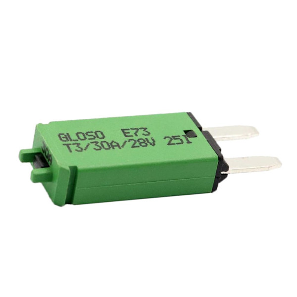 12V-24V bilbåt automatsäkring liten blad återställningsbar säkring 30A