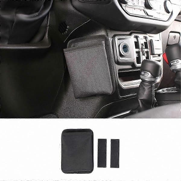 Jeep Bil Gearskifte Opbevaringspose Telefonholder Mønt Organizer