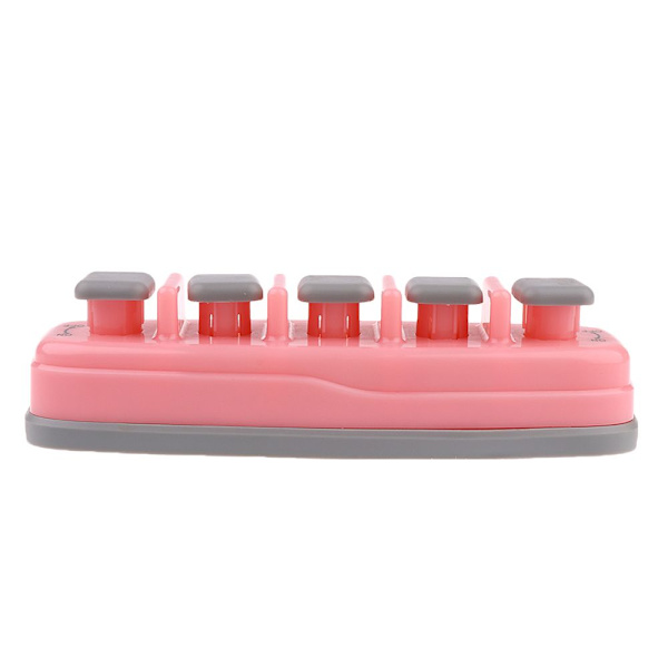 Flanger FA-11 piano hand fingerövning spänningsträning tränare rosa