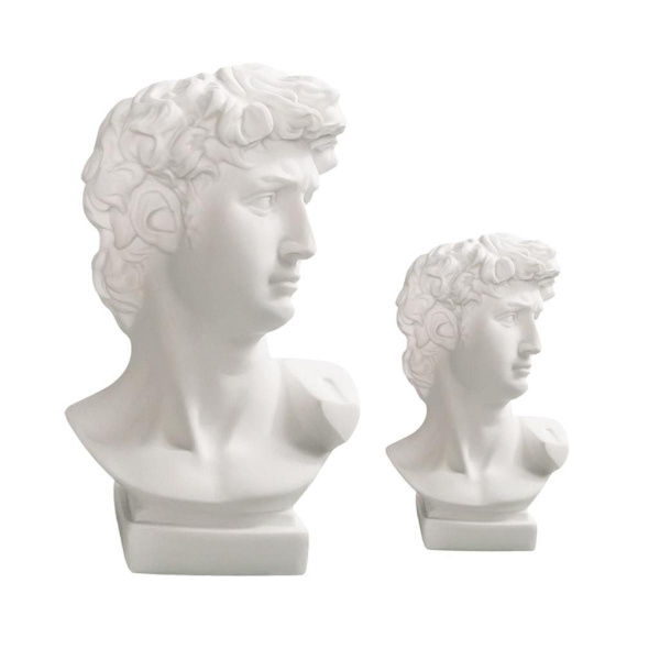 Grekisk figurin prydnad staty heminredning