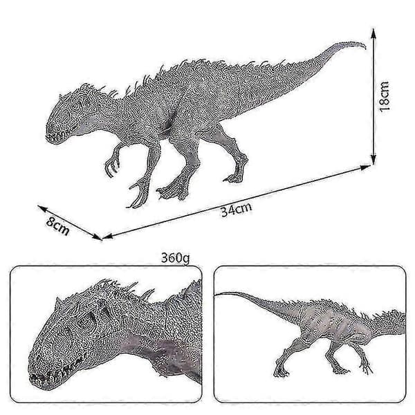 [RM]Stor størrelse Jurassic Indominus Rex Simulation Dinosaur Model Legetøj Pvc Action Figur Bedste Gave 2025