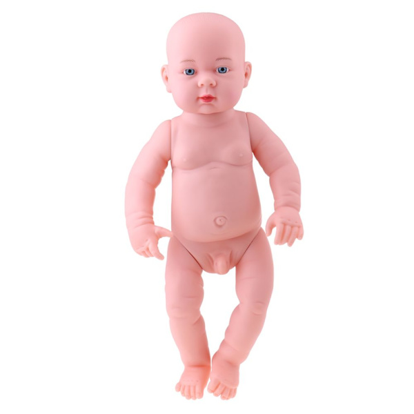 52 cm Vinyl Nyfödd Baby Pojke Docka Barn Sovleksak Praktisk Föräldraleksak