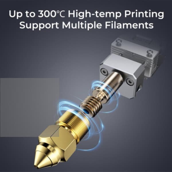 Creality Ender-3 S1 Pro Automatisk Nivellering Højtemperatur 3D-printer EU-stik Not Specified