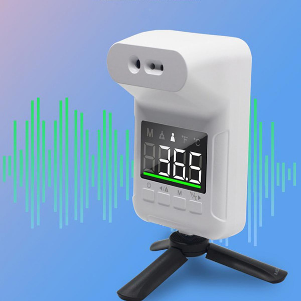 Beröringsfri Väggmonterad Infraröd Termometer Automatisk Beröringsfri Sensor Temperaturscanner för Hotell Skolor