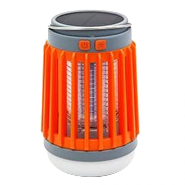 Inomhus Utomhus USB Soldriven Myggdödare UV-lampa Insektsfälla