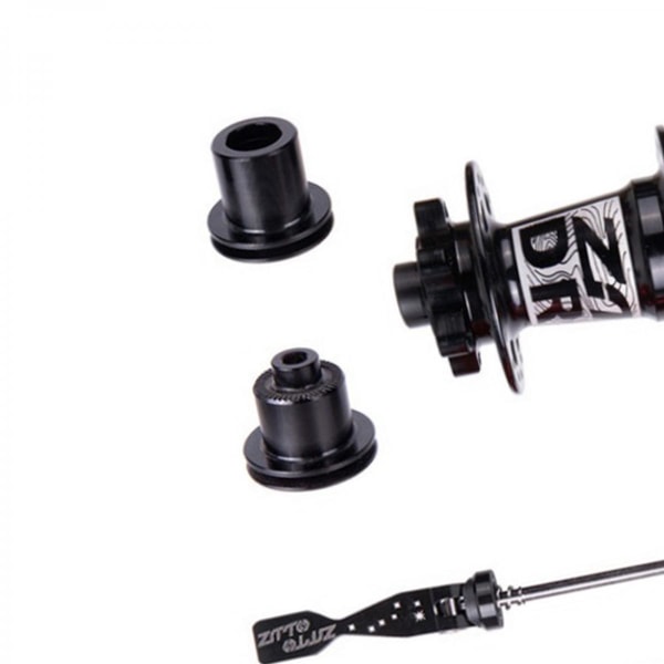 32H MTB Cykel Skivbromsnav Fram Bak Snabbkopplingar Navspak Adapter HG Svart