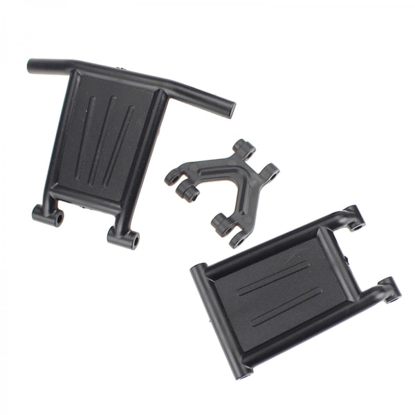 124018-1840 RC Anti-kollisionsdelar Främre stötfångare Bakre vinge Fast monteringsaccessoar för WLtoys 124018 1:12 RC-bilar Ersättning