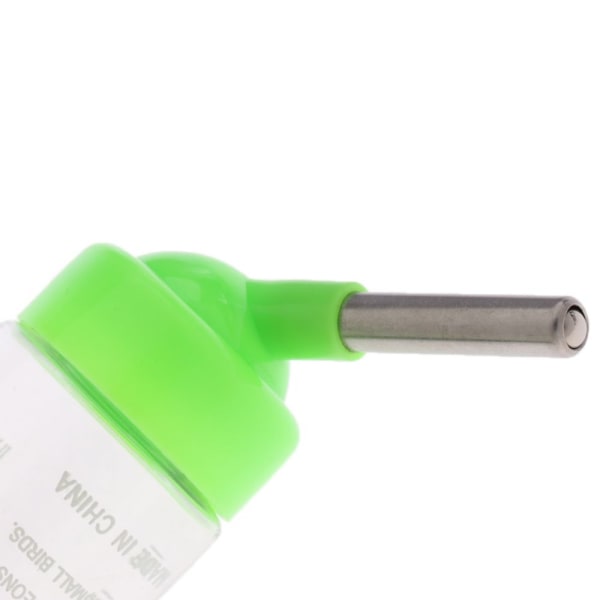125ml Liten Vattenflaska för Husdjur Råtta Hamster Kanin Dispenser Grön