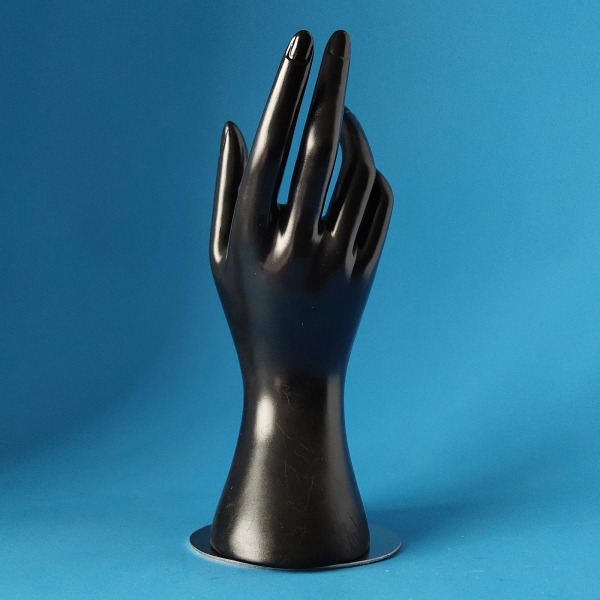 St MANNEQUIN HAND Modell SMYCKEN ARMBAND DISPLAY STATIV Svart