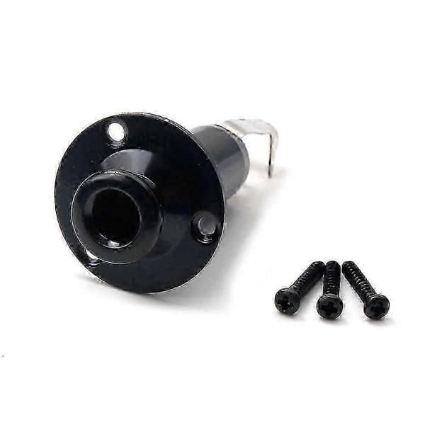 Gevind Cylinder Output Jack Stik til Akustisk Guitar 1 Stk