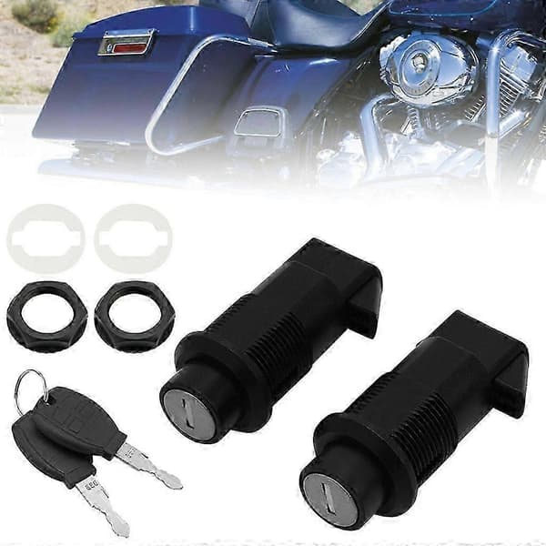 1 sæt motorcykel sidetaske lås hård sidetaske hardware universal [MI]