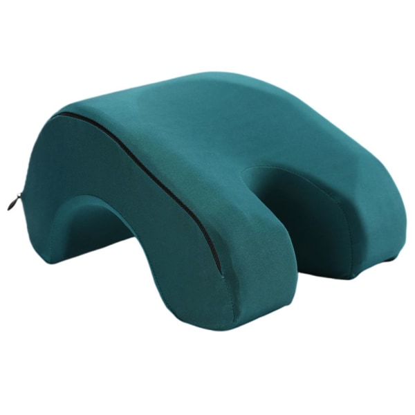Skrivbordskudde i Memory Foam, Kudde med Nest-mönster för Skrivbord, Grön