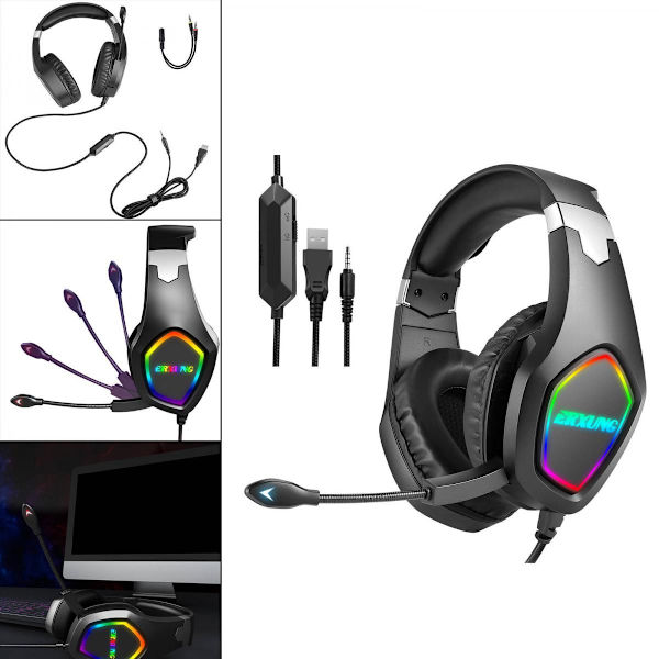 gaming hörlurar rgb hörlurar dator hörlurar