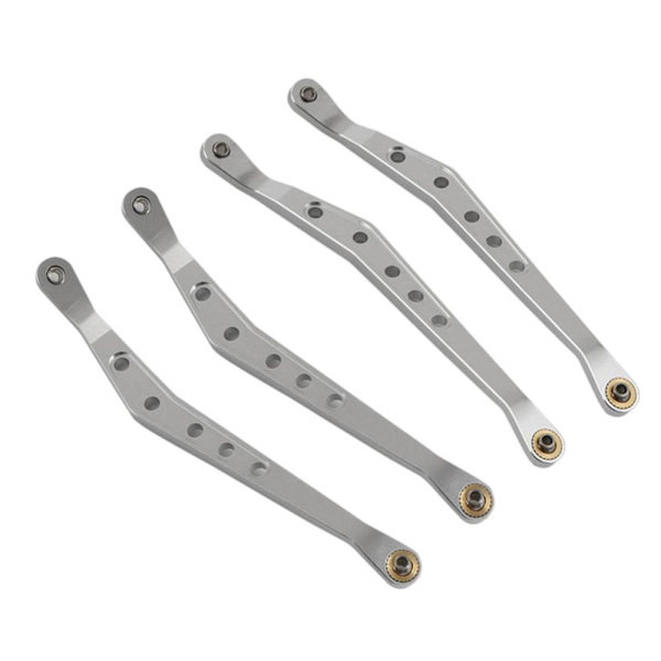 Övre länkarm i aluminiumlegering för 1/10 Axial RC Bil Silver