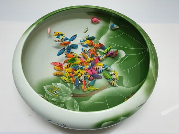[RM]20 Pcs Artificial Moving Fish Plastic Floating Fish High Simulation Realistic Fish Ornament Aquarium Decoration