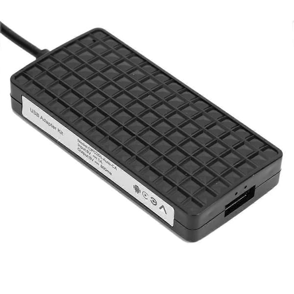 USB Dongle Adapter CarPlay Mobiltelefonnavigasjon til bilskjerm for Android for IOS Svart