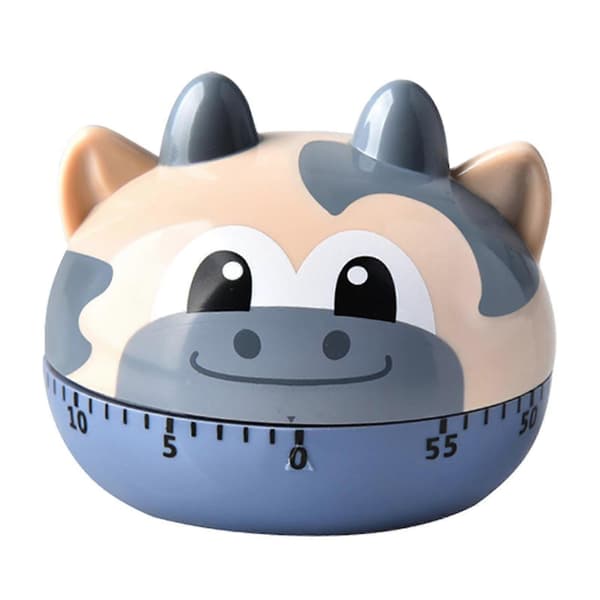 Mekanisk timer 60 minutter ABS bærbar tegneserie dyretimer for kjøkken Monkey