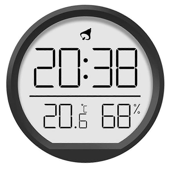 LED Digitala Väggklockor Temperatur Fuktighet Datum Display Elektronisk Bordsväckarklocka för Kök Studier Kylskåp A