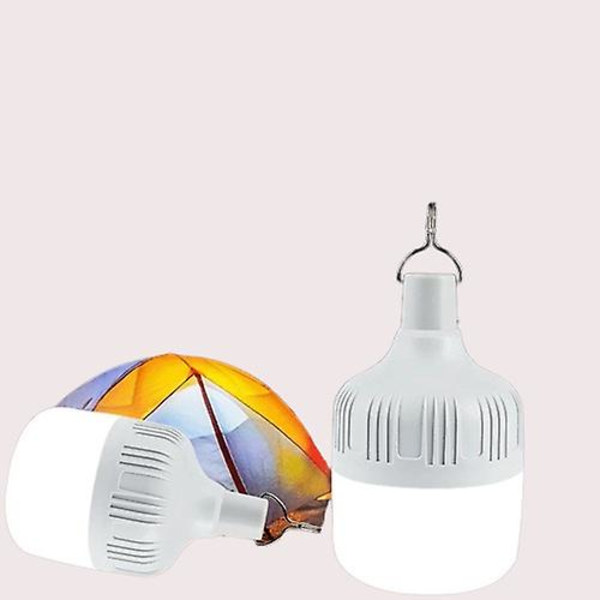 USB Uppladdningsbara LED Nödljus Hus Utomhus Portabla Lyktor Nödlampa Glödlampa