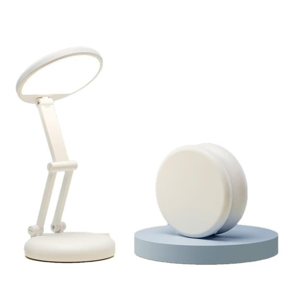 [RM]1 Foldbar LED Genopladelig Trådløs Bordlampe, Hvid